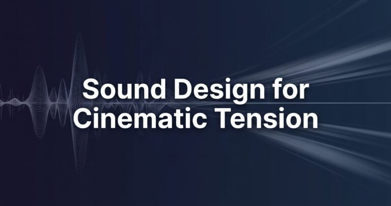 Read more about the article Best Sound Design Techniques for Creating Intense Cinematic Tension in Thriller and Horror Films