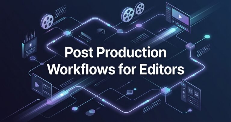 Read more about the article Top Professional Post Production Workflows for Independent Film Editors in 2026